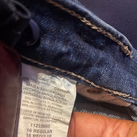 Wrangler Men's Blue Straight Jeans - Picture 7 of 7